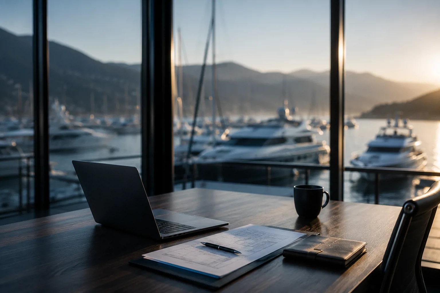 Security, experience, transparency and efficiency yacht values
